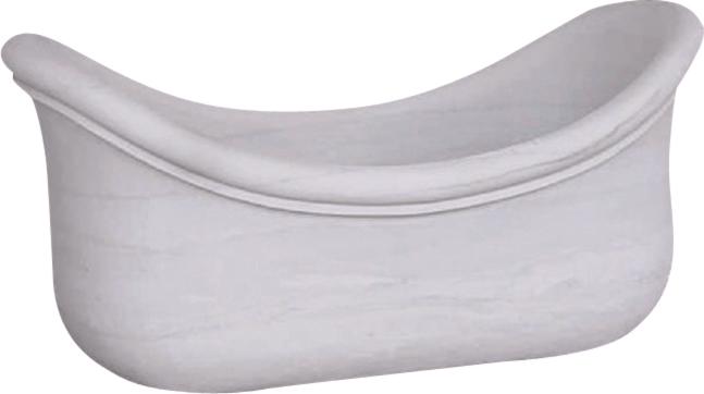 Bañera de mármol blanco pulido de alta calidad MVS005, bañera de hidromasaje para baño, fabricante | First Stone