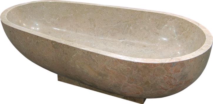  Quality Stone Bathtub GZ Beige Marble Polished MVS021 Manufacturer | First Stone 