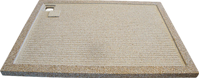  Quality Quality Golden Peach Granite G682 Shower Tray P3 1 Manufacturer | First Stone Manufacturer | First Stone 