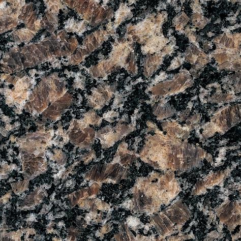 Fabricante de baldosas y losas de granito de calidad en color marrón perla real | First Stone