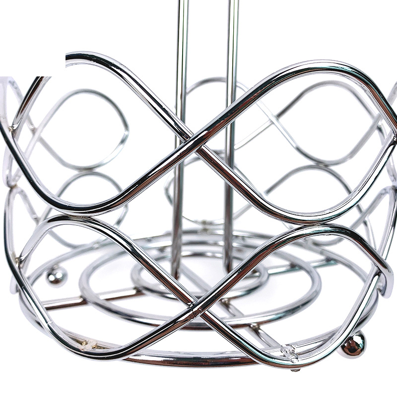 Portarrollos de pa&ntilde;uelos, soporte para papel de cocina, alambre de metal negro, soporte para papel higi&eacute;nico para Ba&ntilde;o