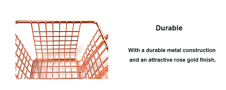 Cestas para patatas fritas de acero inoxidable, cesta para fre&iacute;r, cesta para fre&iacute;r patatas fritas peque&ntilde;as de cobre port&aacute;til personalizada, Mini cesta para fre&iacute;r patatas fritas