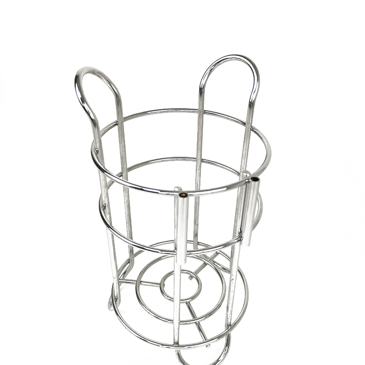 Soporte dispensador de rollo de papel de almacenamiento para ba&ntilde;o, soporte para papel de cocina de pie cromado, soportes de papel higi&eacute;nico