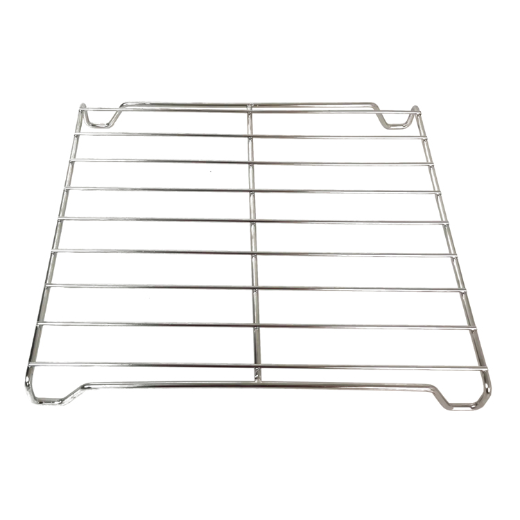 Custom Commercial Chrome Gas Oven Grid Stainless Steel BBQ Oven Grill Grate Toaster Oven Rack
