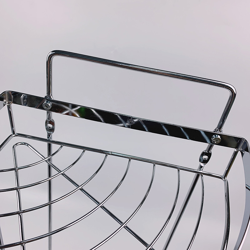 Carrito de ducha de esquina para baño, carrito organizador de ducha con ventosa de lujo, carrito de ducha de esquina de 3 niveles