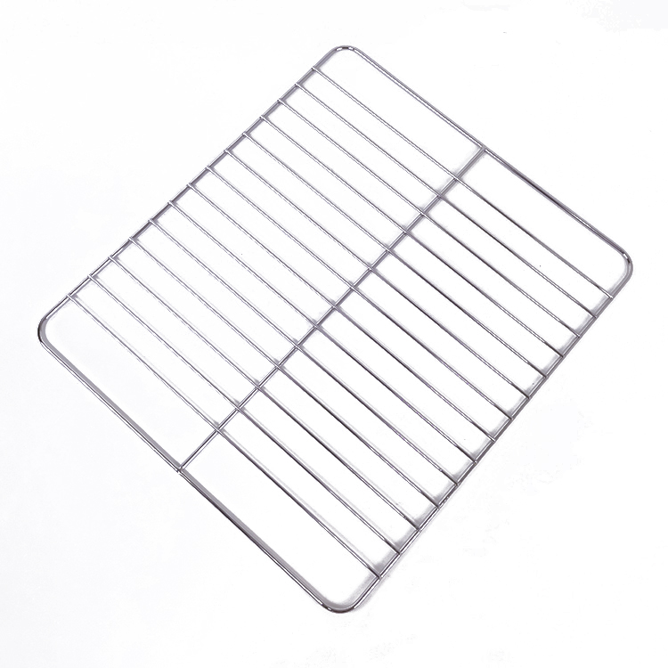 Barbacoa malla de alambre parrillas para barbacoa rejilla de acero inoxidable rejilla de cocción rejilla para hornear de enfriamiento