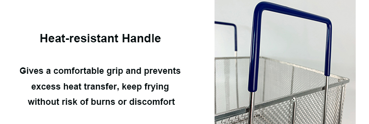 potato chips fryer basket large rectangle round iron stainless steel foldable wire mesh fry basket for deep fat fryer