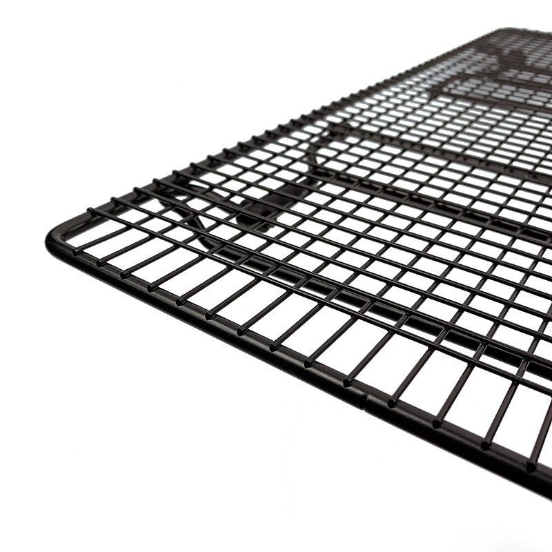 Stackable Wire Half Sheet Foldable Cake Bake Cooling Rack With Collapsible Folding Legs