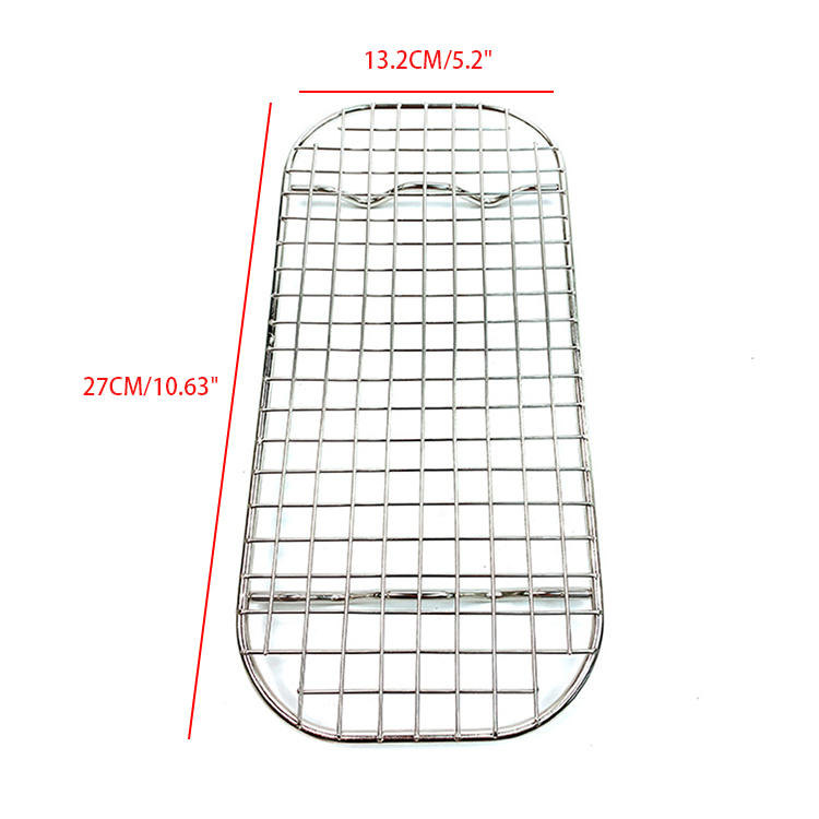Barbecue Grill Baking Pan Sheet Tool Oven Rack Kitchen Shelf Stainless Steel Bread Cake Cooling Rack
