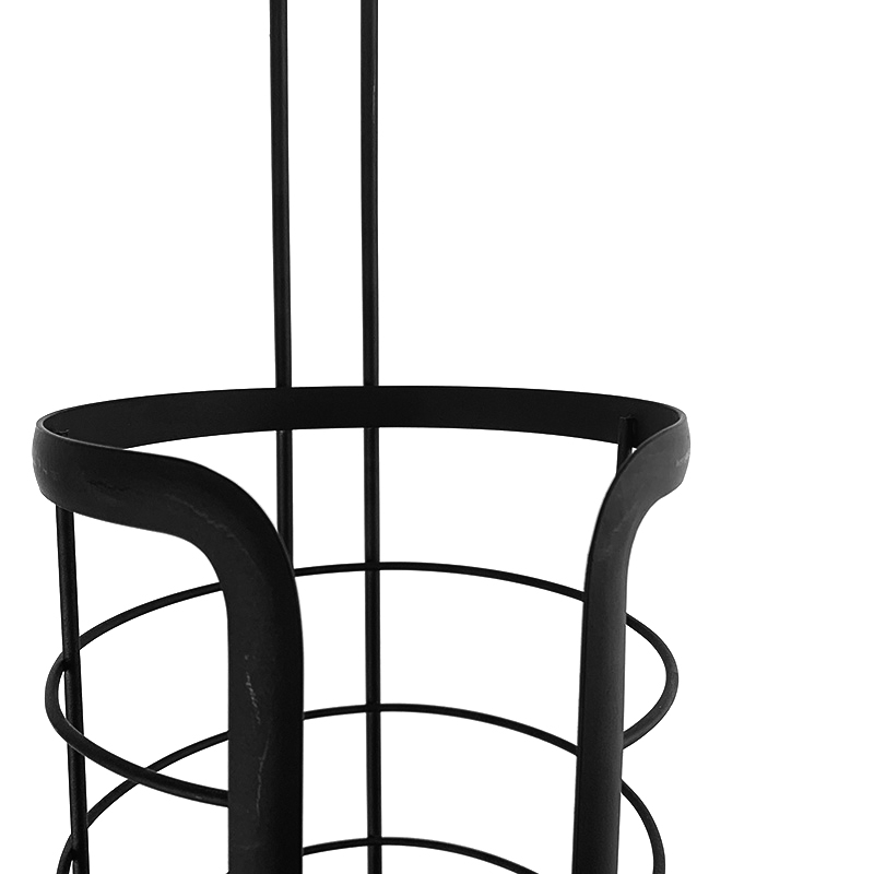 Soporte de papel higi&eacute;nico para almacenamiento de ba&ntilde;o, soporte de papel negro, estante de Metal, soporte de papel tis&uacute; para inodoro