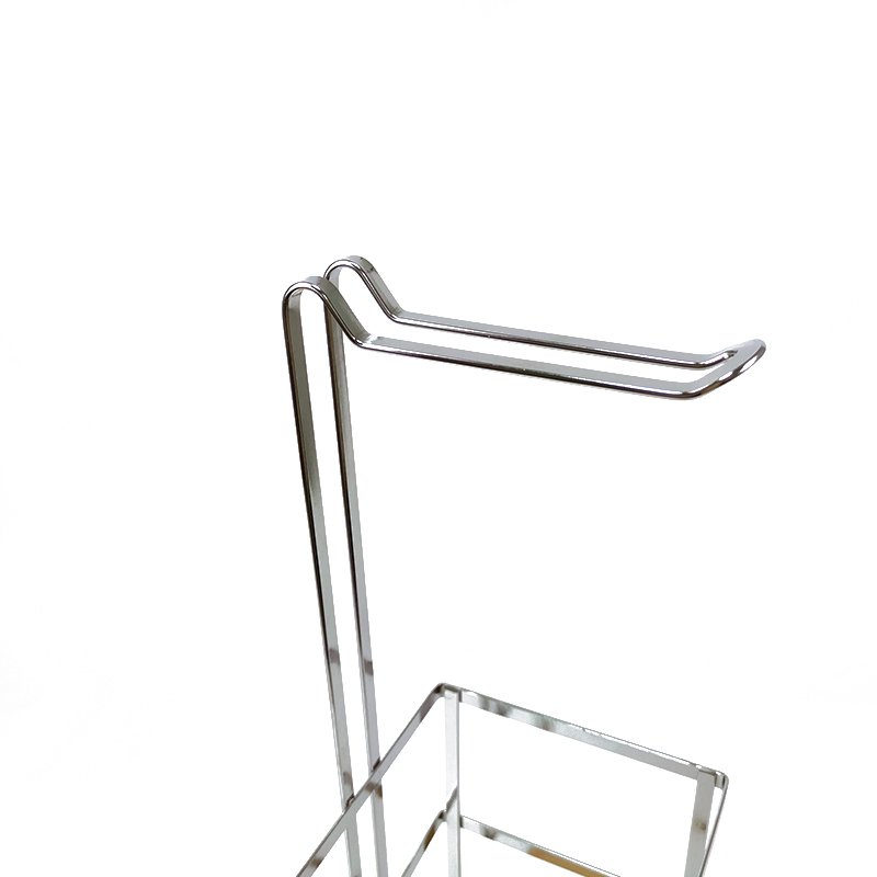 luxury Bamboo Tissue Paper Holder Stand European Satin Towel Holder Wooden Base Toilet Roll Holder