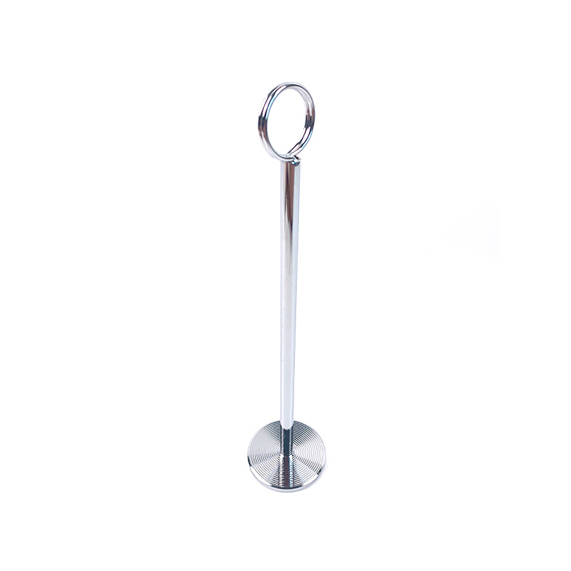 Titular de la tarjeta del lugar del servicio de comida del restaurante de la boda titular de la tarjeta del estilo del anillo de la mesa titular del men&uacute; de la mesa