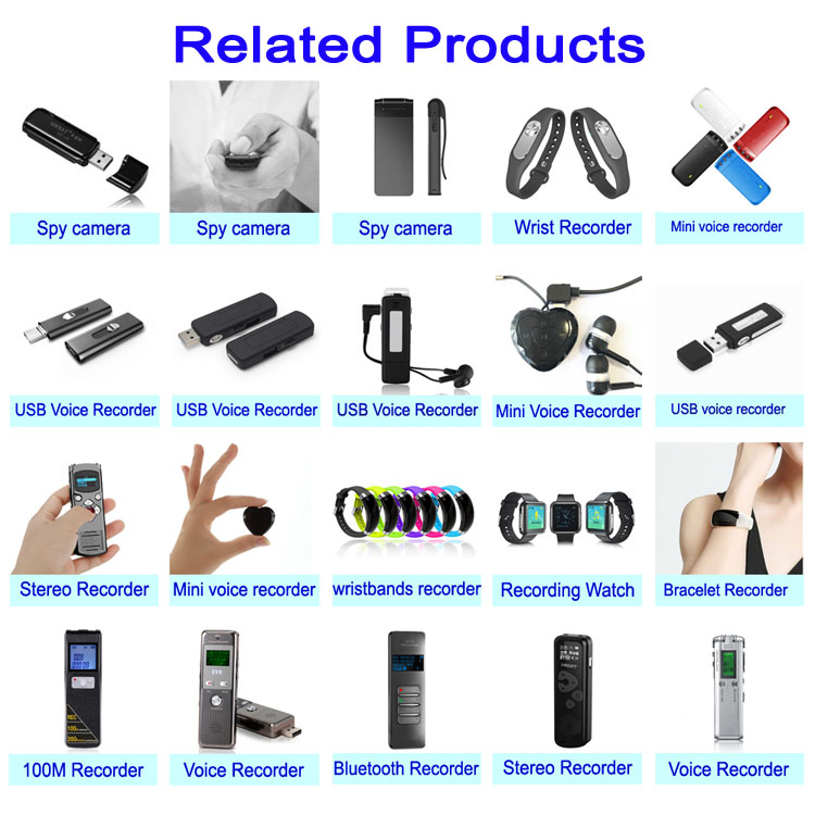 product-MP3 player Mini hidden digital voice recorder with back clip 1536Kbps-Hnsat-img-4