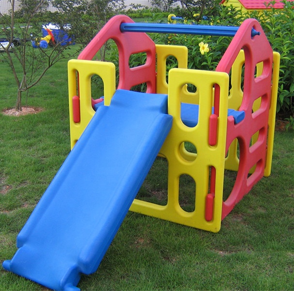 Jinting - plastic play house with slide,kids toy slide children toys series