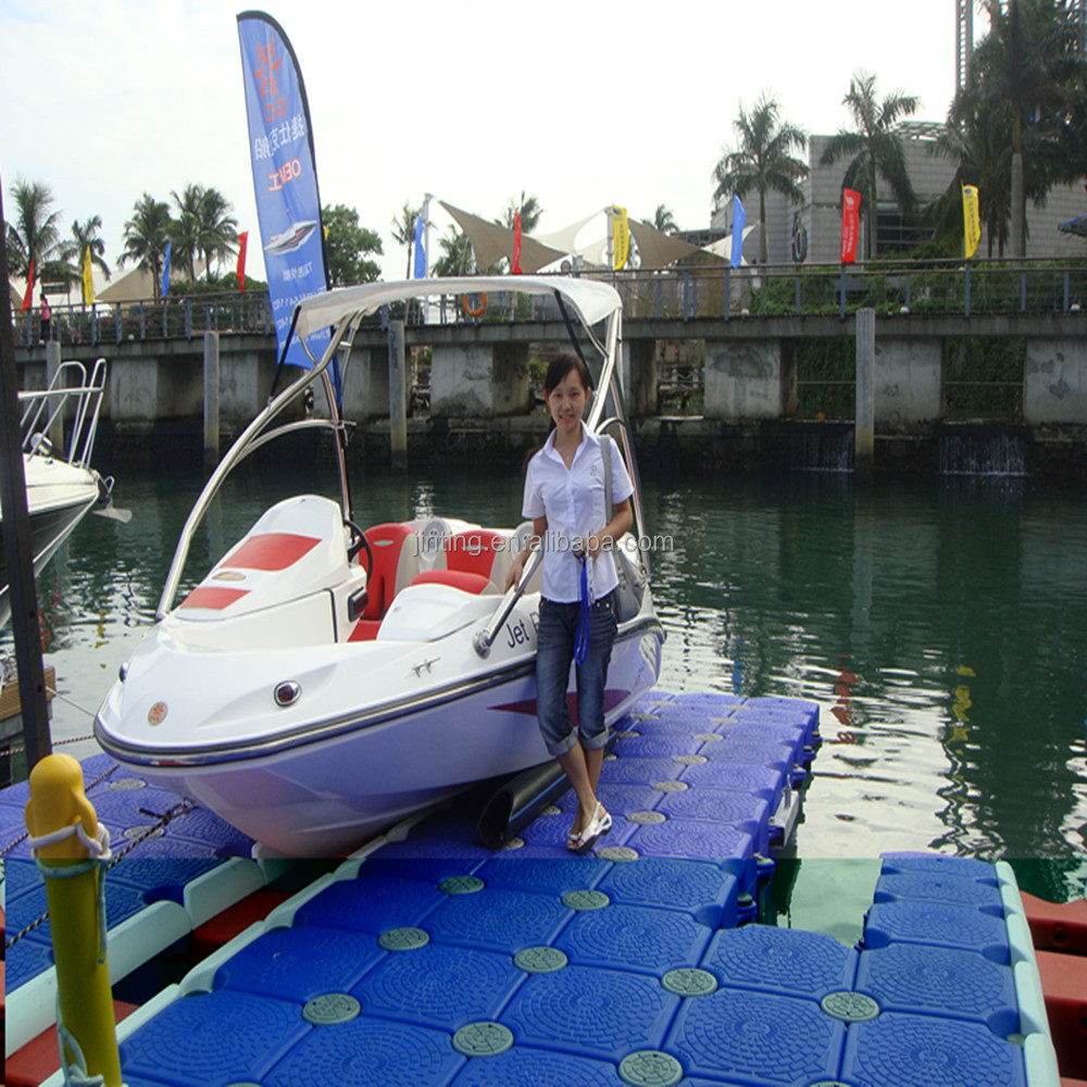 Jinting - plastic floating dock for yacht floating dock,brand pontoon