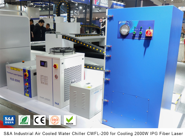 industrial air cooled water chiller