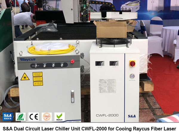 dual circuit laser chiller unit