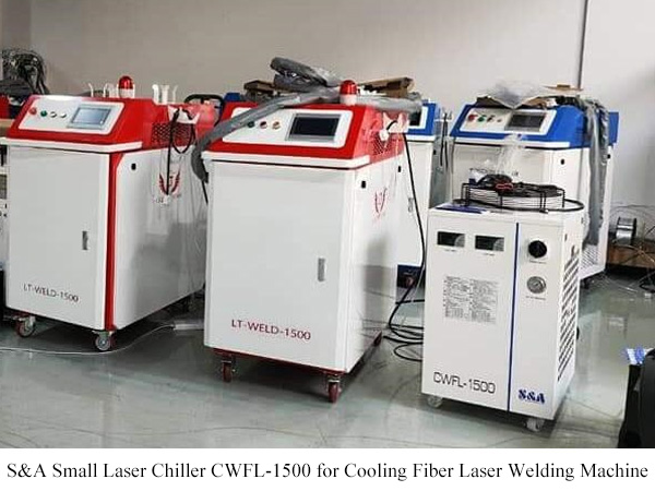 industrial recirculating fiber laser chiller