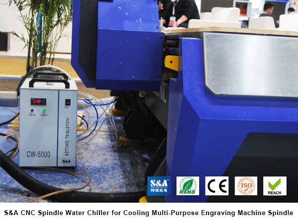 CNC spindle water chiller