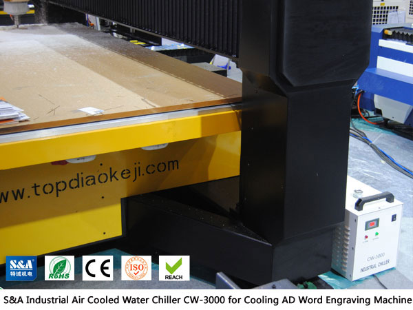 industrial air cooled water chiller