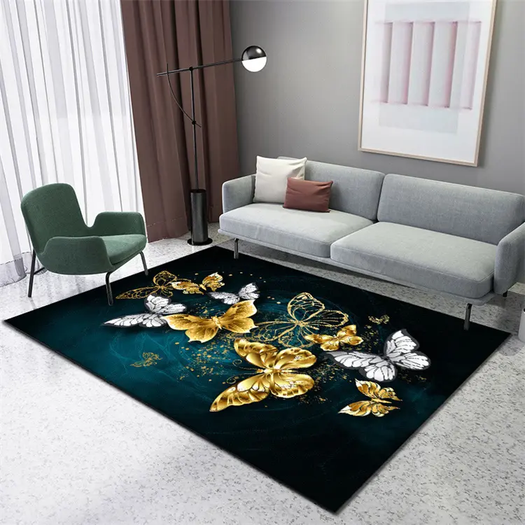 Wholesale Low Price Crystal Velvet Floor Rugs Living Room Mat