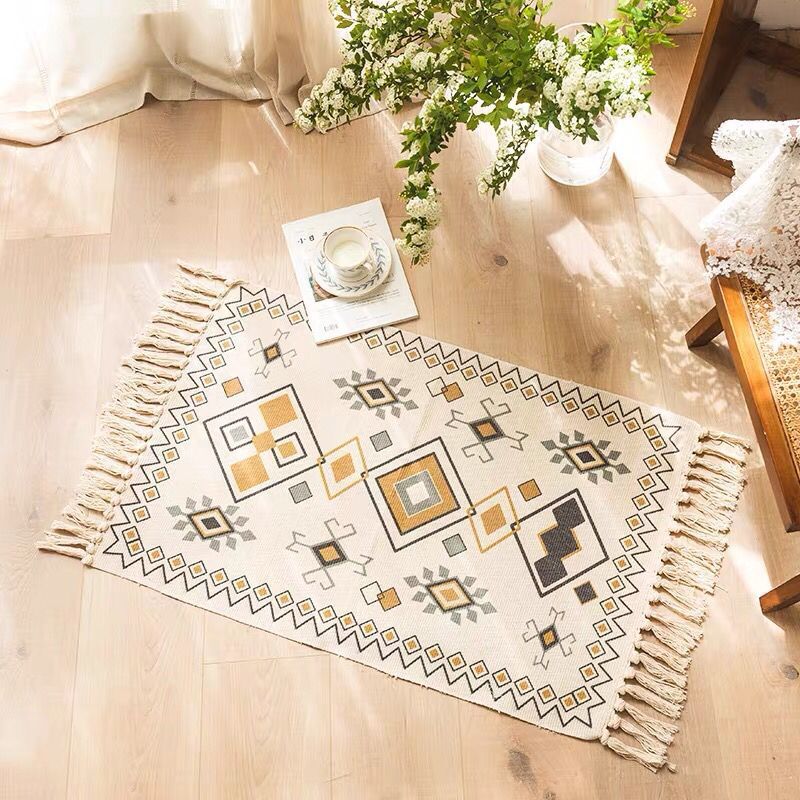 Linen picnic online rug