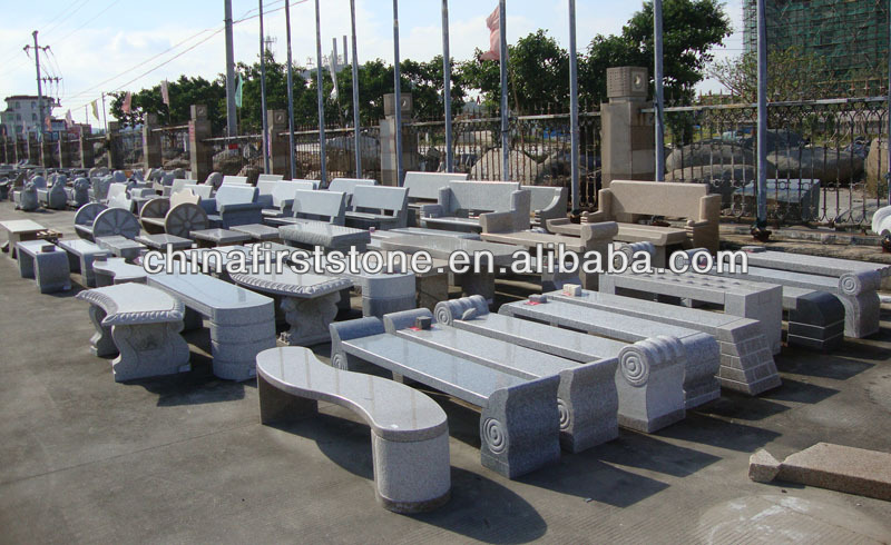 G682 Golden Granite Outdoor Benches Stools Chair