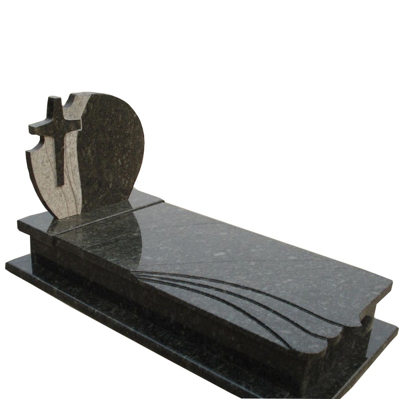 Grave Stone Tombstone Business Natural Granite Headstone Cover Small Memorial Stones For Graves