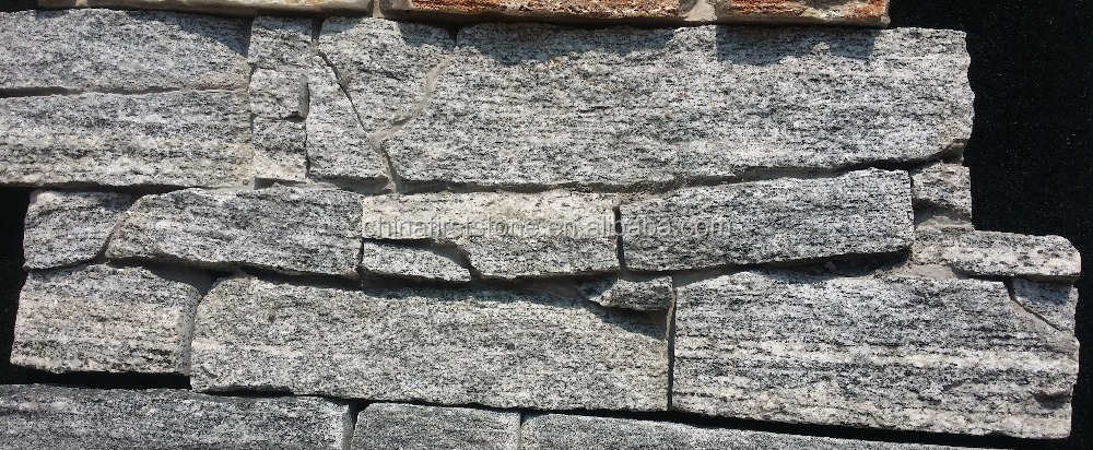 Dark Grey Slate Culture Stone Exterior Wall Cladding