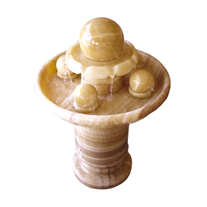 MAF063 Chinese Manufacturer Natural Marble Stone Home Decor Tabletop Fengshui Water Fountain Indoor