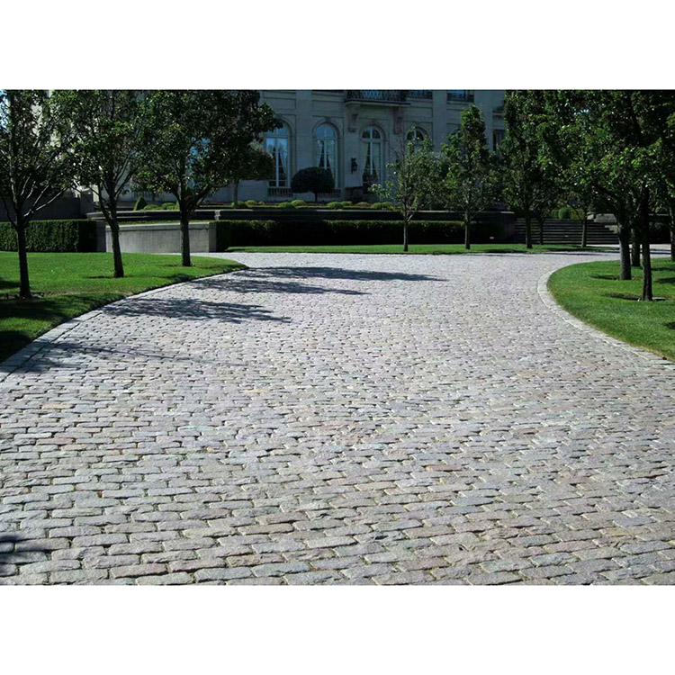 G682 Golden Beach 10X10 Driveways Walkways Pavers Outdoor Paving Driveway Granite Split Face Paving Stone FIRST Stone CE+ISO9001