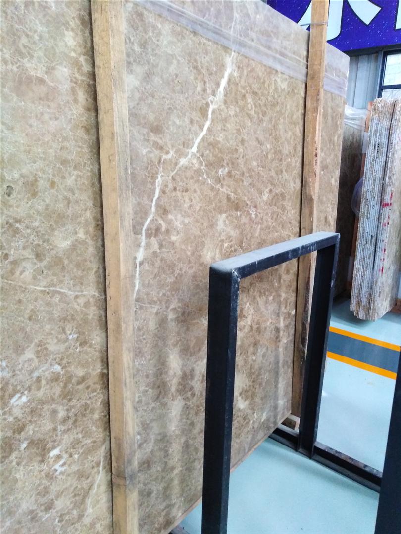 Crystal Emperador Light Marble Polished Slab Price For Wall Floor Countertop
