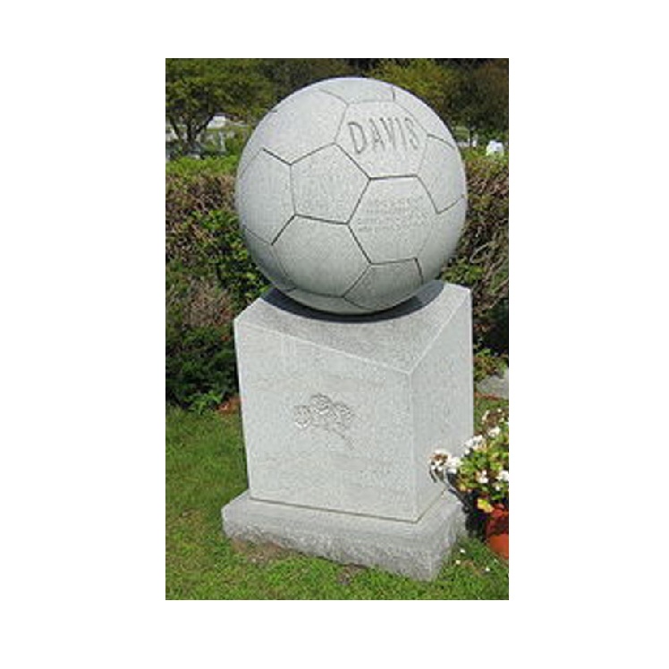 Black Granite Tombstone Stone-shadow Carving Headstone With Horse