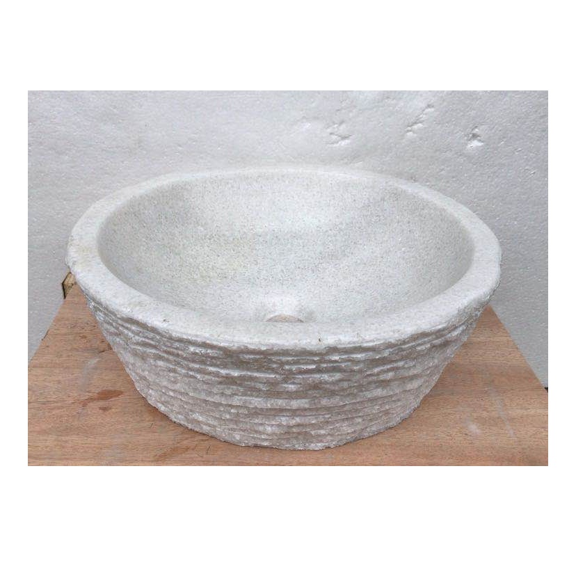 Classical Beige Marble Cabinet Table Top Polish And Rough Finished Basin Bathroom Sink