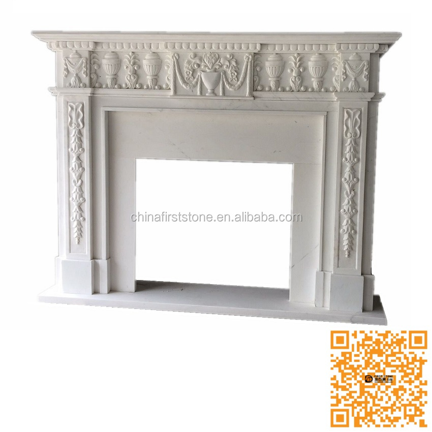 Beige Yellow Marble Fireplace Modern, Stone Veneer Fireplace Natural