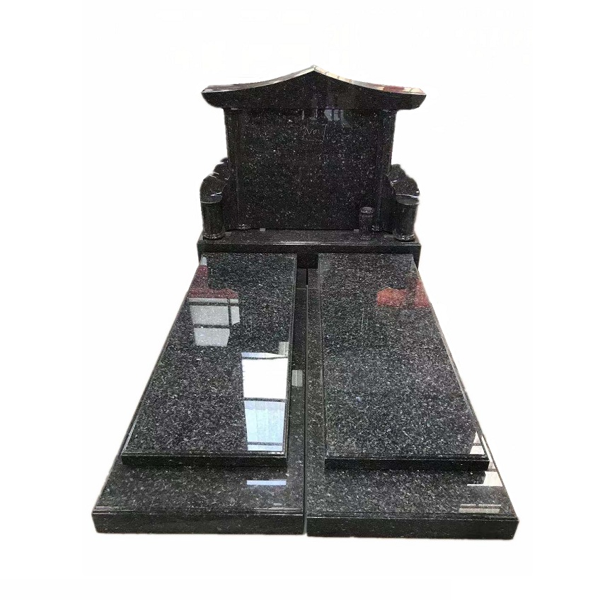 Grave Stone Tombstone Business Natural Granite Headstone Cover Small Memorial Stones For Graves