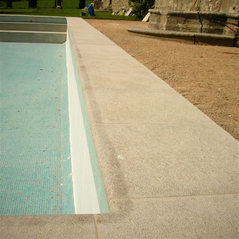 Antislip Interlock Swimming Pool Deck Edge Swimming Pool Border Tile