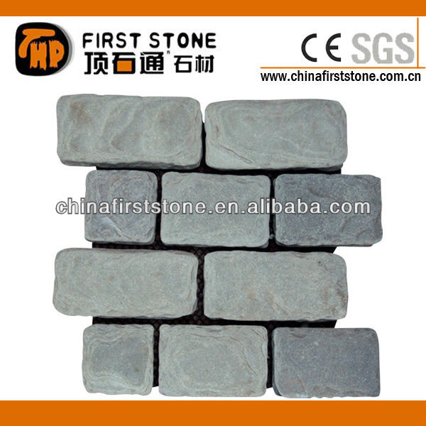 2021 Outdoor FSMT-S057 Natural Slate French Pattern Tiles For Flooring Or Wall