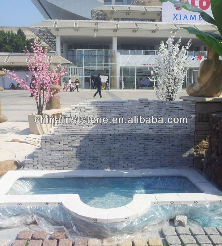 Antislip Interlock Swimming Pool Deck Edge Swimming Pool Border Tile
